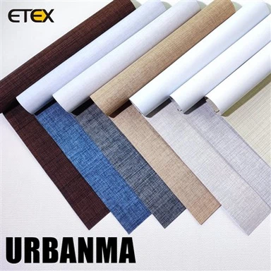 URBANMAX Daylight Blackout Roller Blinds Fabrik Hiasan Rumah